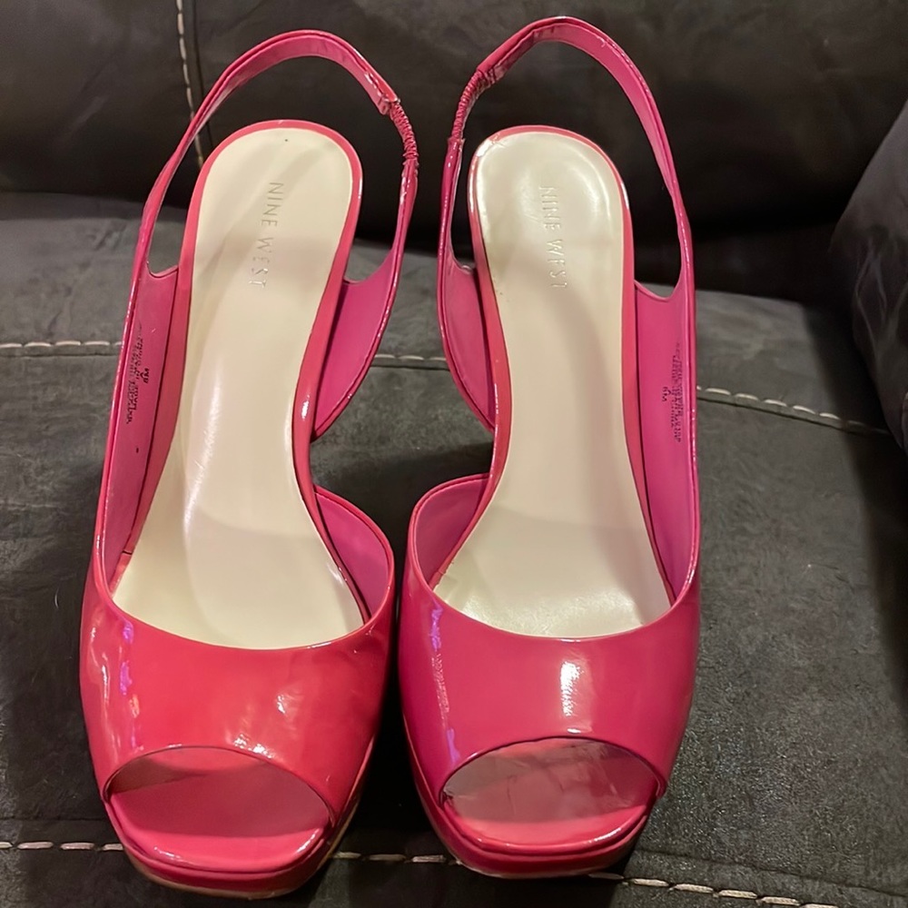 Nine pink heels